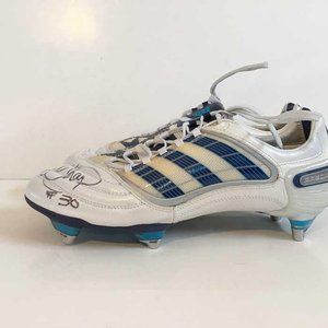 Adidas Predator white & blue shoes w stars size 10
